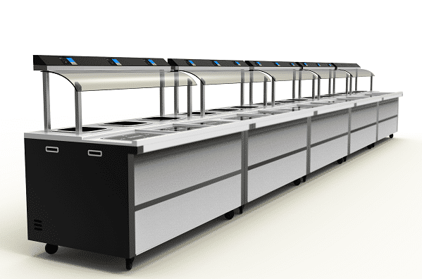 智慧稱重臺引領自選餐餐廳走向智能化