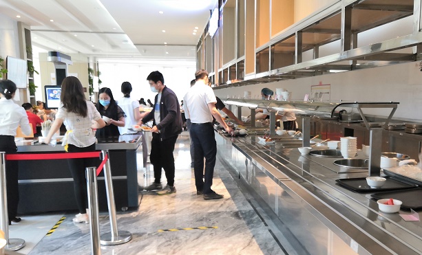 智慧食堂讓企業(yè)食堂變得更加信息化、智能化、便捷化！