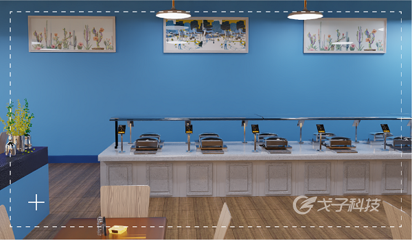 智慧食堂稱重計(jì)費(fèi)模式大大減少食物浪費(fèi)！