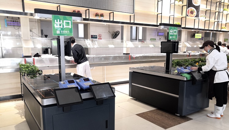 益都中心醫(yī)院智慧食堂視覺結算臺 益都中心醫(yī)院智慧食堂視覺結算臺